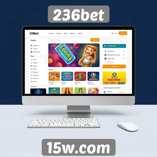 Análise da interface do site 236bet